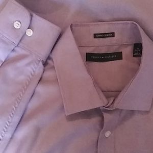 Tommy Hilfiger Men's Long Sleeve Dress Shirt